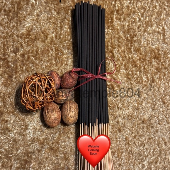 Natural Brown Lick Me All Over Exotic Incense Bundle of 80-100 sticks - Picture 3 of 9
